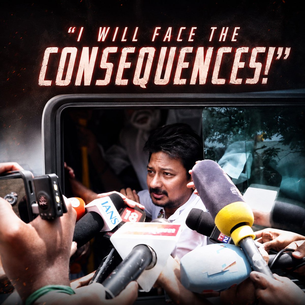DMKITwing's tweet photo. I WILL FACE THE CONSEQUENCES!

#தொடைநடுங்கி_அரசு https://t.co/Mpe1rXS3Yz