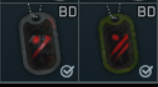 VeryBadSCAVR's tweet photo. The new BD dogtags have three variation Ferrum / Green / Red, according to Black Division Member Tier. (image 1)

You'll get 5 of Ferrum (image 2) from these codes

6NU9-UFK1-W2TX-89RW-M96B
6NU9-W2TX-UFK1-89RW-M96B
UFK1-6NU9-W2TX-89RW-M96B
UFK1-W2TX-6NU9-89RW-M96B
W2TX-UFK1-6NU9-89RW-M96B

which can be sacrificed to Cultist circle for Briefcase that provides number of Battlepass documents. (image 2)

These dogtags can also spawn from BDs in raids, such as icebreaker BDs can spawn these in (image 3)

There are also battlepass unlocked barters where you use the BD dogtags. (image 4)