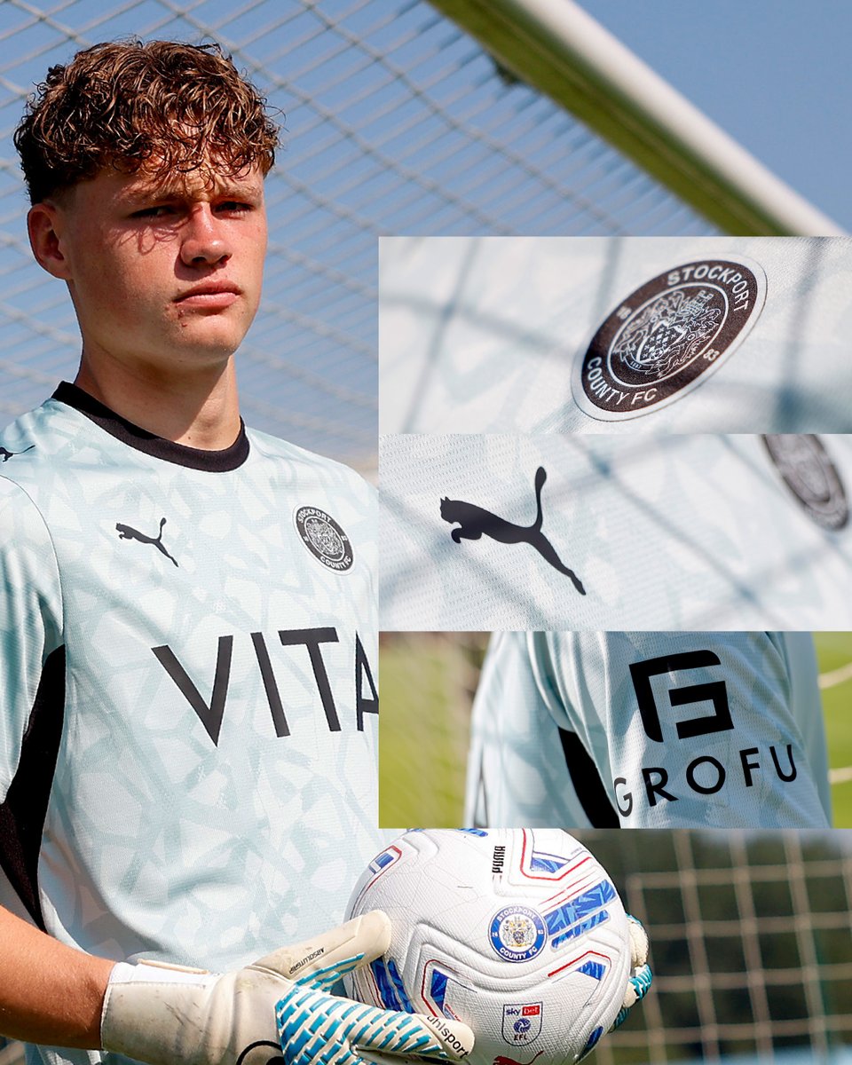 StockportCounty's tweet photo. We heard you! 👀

Goalkeeper kits in mint-grey and pink will be on sale from 10am tomorrow in both adult and junior sizes.

Available online and in-store. https://t.co/mQ363suPdC