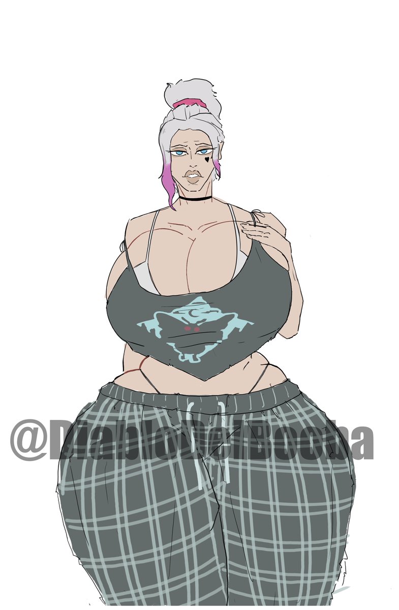 DiabloDelBooba's tweet photo. That Sable ward’s skin got me freaky😛 I inspired Myself with @Yeehawt0wn ’s art style (hope he doesn’t skin me alive for this👀) https://t.co/kxdmgiRJqB