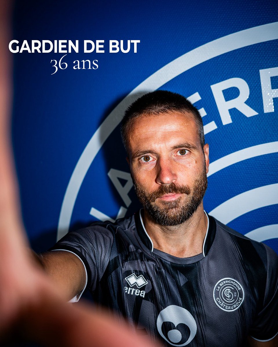 LaBerrichonne's tweet photo. ✍️Sébastien est berrichon !

Passé par la Ligue 2 et la Ligue 3, Sébastien Rénot rejoint les Bleu et Rouge en provenance du FC Versailles !💙❤️ https://t.co/l7p3q7zrKQ