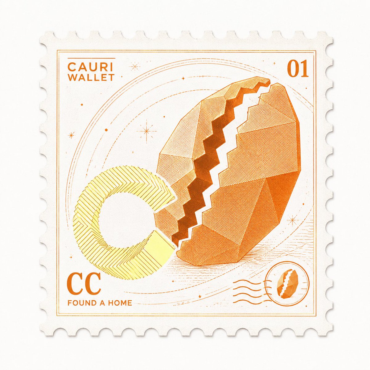 dmKhanh31's tweet photo. A little piece of @CauriWallet today.
Made to travel. π‘π
I designed this stamp to capture the idea of canton-network:native finding its home with Cauri Wallet.
Keep your assets close.
Keep your canton-network:native closer.
#CauriCreativeQuest https://t.co/QwtkOfxToU