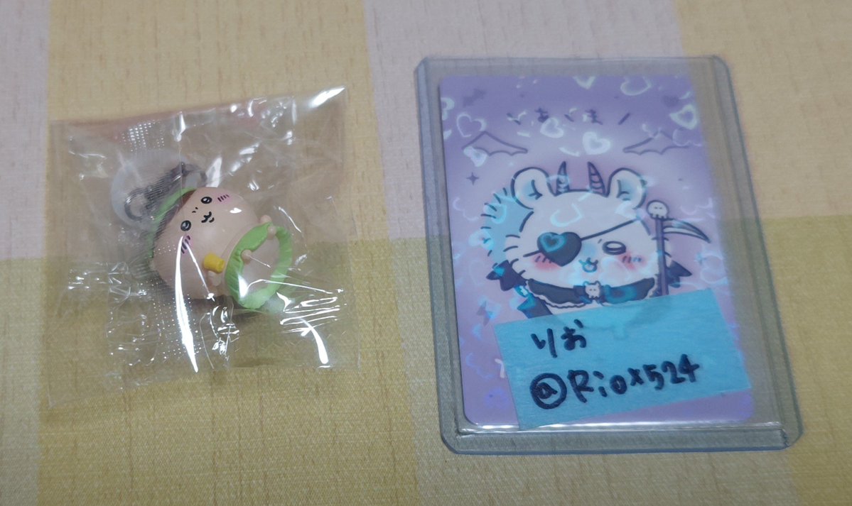 Riox524's tweet photo. @Aosango_35 こんにちは、初めまして。検索からお声掛け失礼致します。当方くりまんじゅうを所持しております。古本屋との交換は可能でしょうか？ご検討頂けますと幸いで御座います。どうぞよろしくお願い致します。🩵 https://t.co/9z8WMLKyJ5