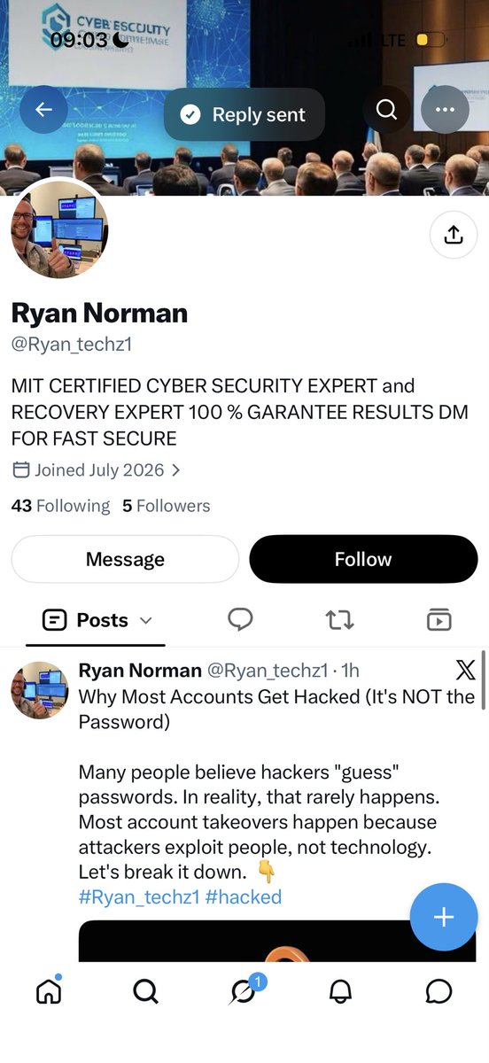 Colton_nerd1's tweet photo. Account scammer!! https://t.co/pZ9HZ55dtH