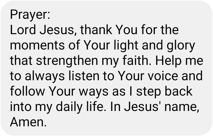 LynJo009's tweet photo. August 6 2026 Gospel Reading and Reflection https://t.co/0fPellWXpd 

Love God. Love your neighbor. Peace. https://t.co/oANKv6QzOP