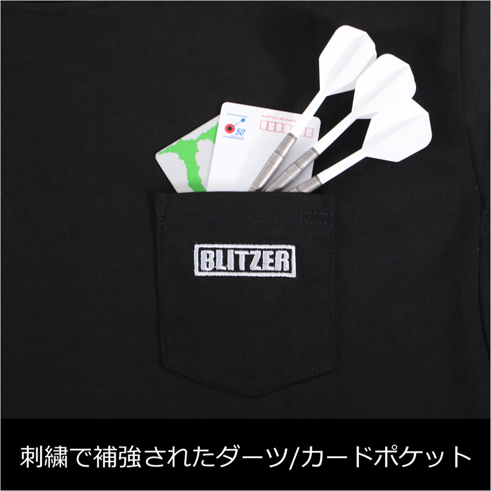 DARTSHIVE's tweet photo. 📢新商品情報
📅8月18日(火)発売
【 ダーツ専用ウェア「投げ着」】
BLITZERから、ダーツプレイを快適にサポートする専用Tシャツ「投げ着（No-Stress Sleeve Tee）」が登場！
🛒商品ページ
https://t.co/MIhRNHC0Y4

パフォーマンスを最大限に発揮できる着心地と置き場に困りがちな矢＆カードをサッと収納できる胸ポケットも搭載。
自宅での練習からバーでの実践まで、幅広いシーンで活躍します。

#ダーツ #ダーツハイブ