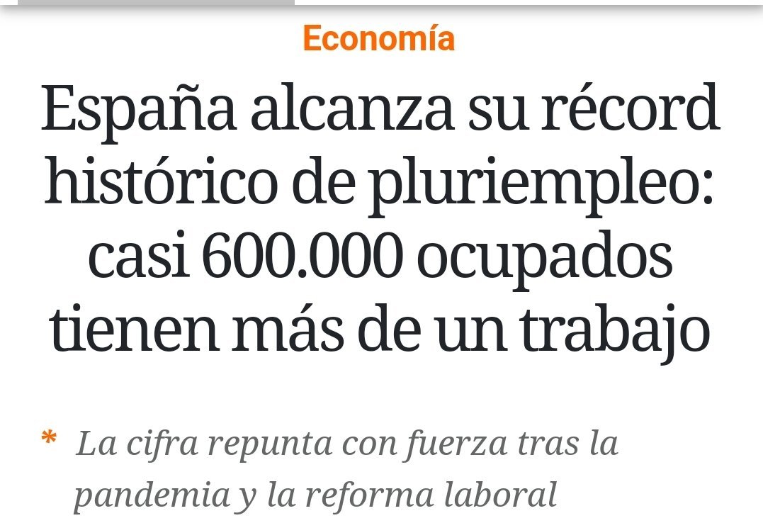CodinaBros's tweet photo. @sanchezcastejon Con un paro d 3,7 mill. d personas, incluyendo los ERTES (12.444) y fijos discontinuos inactivos (792.341) 🤭...y una afiliación dopada por un pluriempleo inaudito, el num. d parados ha subido en 19.517.📈

Ese cohete Socialista se estrella cada vez q lo poneis en marcha! 🥀🚀🥀 https://t.co/vKHvGClYPG