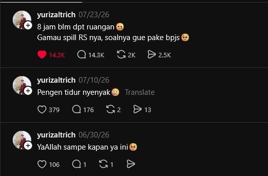 cenblubaik's tweet photo. Setelah baca kesaksian sahabat dekat alm. Yurizal, nyesek bgtt rasanya 😭
Alm capek, lelah jadi beliau luapkan rasa sedihnya di sosmed. 

Waktu baca semua hate komen, kondisi alm menurun & sudah tidak pegang alat komunikasi, airplane mode karena gk mau buka social media lagi 😭

Dilihat dari beberapa post terakhirnya, he was struggling loh.
"Pengen tidur nyenyak"
"Ya Allah sampe kapan ya ini"  😭

Komen2 jahat bikin kondisi alm tambah drop😭

Deep condolences buat alm Yurizal🥀