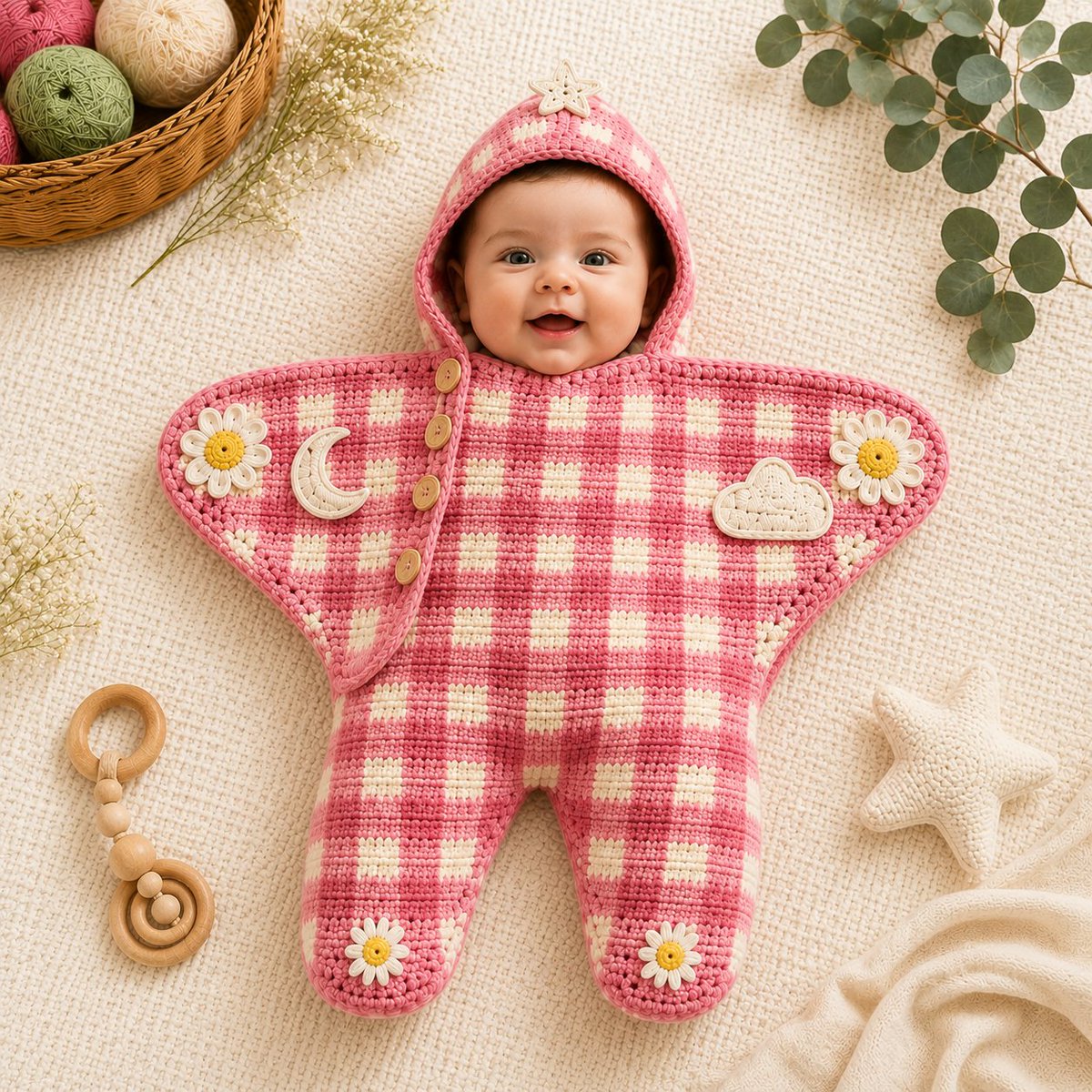 YarnandYield's tweet photo. ⭐ New at YarnandYield!

Create a cozy hooded baby sleeper with our new Star Crochet Pattern PDF.

Perfect for baby showers, handmade gifts &amp; newborn photo props.

🛒 https://t.co/k4n8S0beQu

🧶 https://t.co/SHITvHWhXF

#StarCrochetPattern #CrochetPattern #BabyCrochet #PDFPattern https://t.co/kh7GGp75UG
