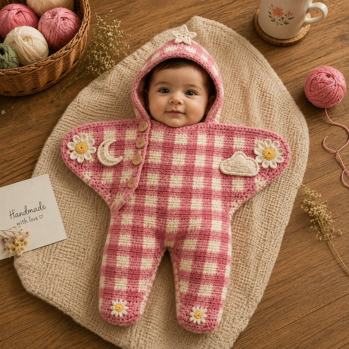 YarnandYield's tweet photo. ⭐ New at YarnandYield!

Create a cozy hooded baby sleeper with our new Star Crochet Pattern PDF.

Perfect for baby showers, handmade gifts &amp; newborn photo props.

🛒 https://t.co/k4n8S0beQu

🧶 https://t.co/SHITvHWhXF

#StarCrochetPattern #CrochetPattern #BabyCrochet #PDFPattern https://t.co/kh7GGp75UG