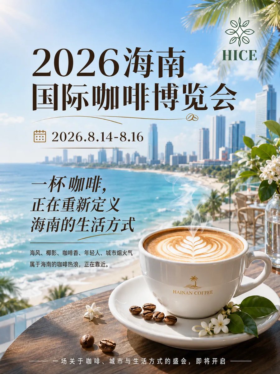 Kunminginfohub's tweet photo. China’s Coffee Tale of Two Cities—August 2026
#Kunming, #Yunnan | Aug. 1–9, 2026 | Dianchi International Coffee Cultural Carnival #SipYunnanCoffee #ALetterfromKuming
#Haikou, #Hainan | Aug. 14–16, 2026 | Hainan International #Coffee Expo @HainanTouch @HainanToday https://t.co/VyguxAdWIV