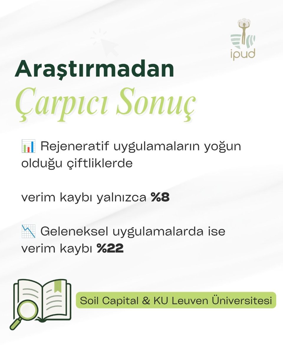 iyi_pamuk's tweet photo. Kuraklık, tarımsal üretimin karşı karşıya olduğu en önemli risklerden biri olmaya devam ediyor. Peki çözüm toprağın kendisinde olabilir mi?Sürdürülebilir tarımın geleceği, toprağın sağlığını koruyan ve doğal kaynakları verimli kullanan uygulamaların yaygınlaşmasıyla mümkün.
#IPUD https://t.co/tuWEjDy8ha