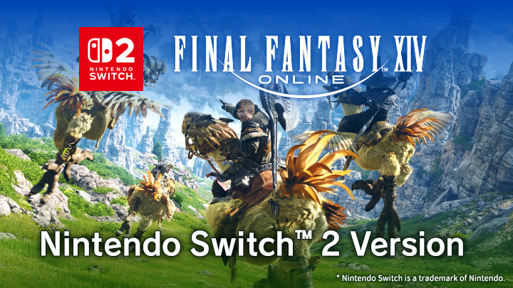 FF_XIV_EN's tweet photo. 🔵 FINAL FANTASY XIV is officially releasing on the Nintendo Switch™2 TODAY! 🔴

Find all the details about the launch here: 🎮 https://t.co/7JNlmK72Pb https://t.co/wphvTwDmkm