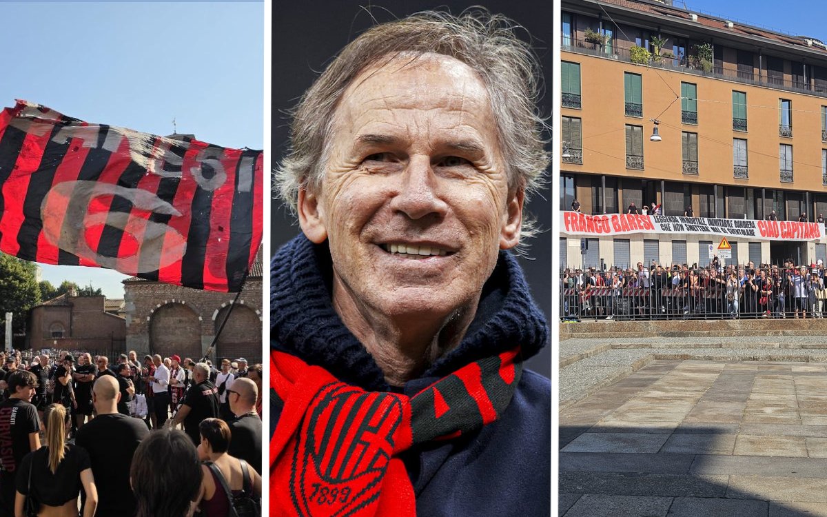 SempreMilanCom's tweet photo. 🌹 The day has come for #ACMilan, Milano, Italy and the footballing world to say goodbye to Franco Baresi.

⛪️ Follow the live updates from the funeral at the Basilica of Sant'Ambrogio 👇

➡️ https://t.co/Qmd1IVJ4sH https://t.co/C78AJfmebY
