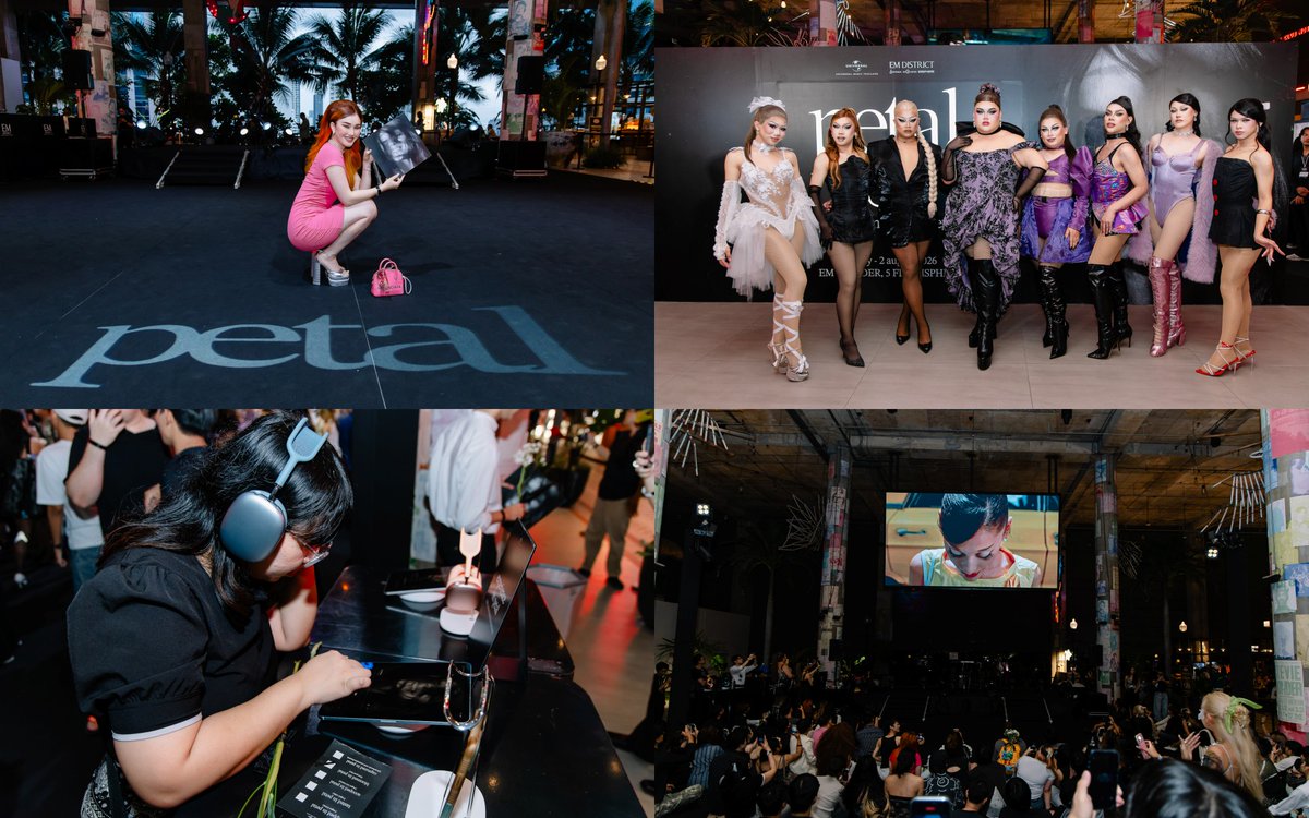 TeenClubDN's tweet photo. ฉลองอัลบั้มใหม่ petal จาก Ariana Grande สุดคึกคักจนไม่อยากกลับบ้าน ในงาน ariana grande - petal thailand album launch event ที่ EMSPHERE ยิ่งใหญ่สมการรอคอยที่สุด
อ่านต่อ https://t.co/4MiaqLH5Rv
#petalTH #ArianaGrande #UniversalMusicTH https://t.co/MuFPyvwIBI