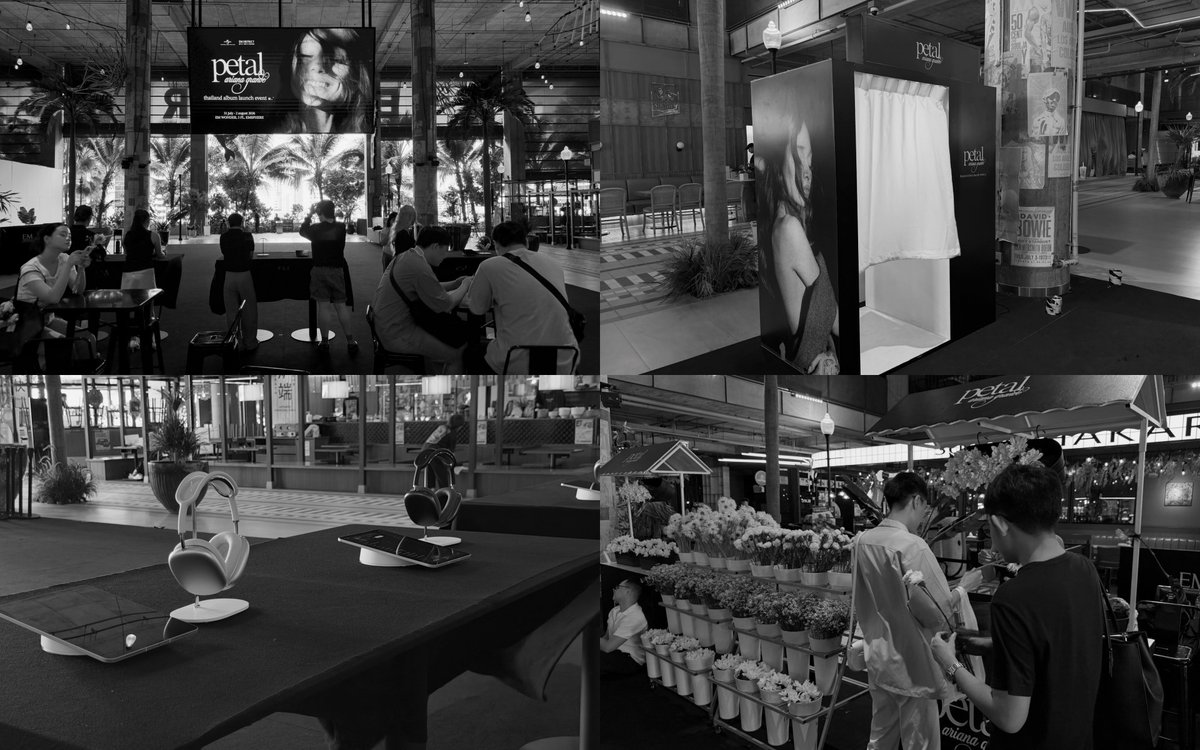 TeenClubDN's tweet photo. ฉลองอัลบั้มใหม่ petal จาก Ariana Grande สุดคึกคักจนไม่อยากกลับบ้าน ในงาน ariana grande - petal thailand album launch event ที่ EMSPHERE ยิ่งใหญ่สมการรอคอยที่สุด
อ่านต่อ https://t.co/4MiaqLH5Rv
#petalTH #ArianaGrande #UniversalMusicTH https://t.co/MuFPyvwIBI