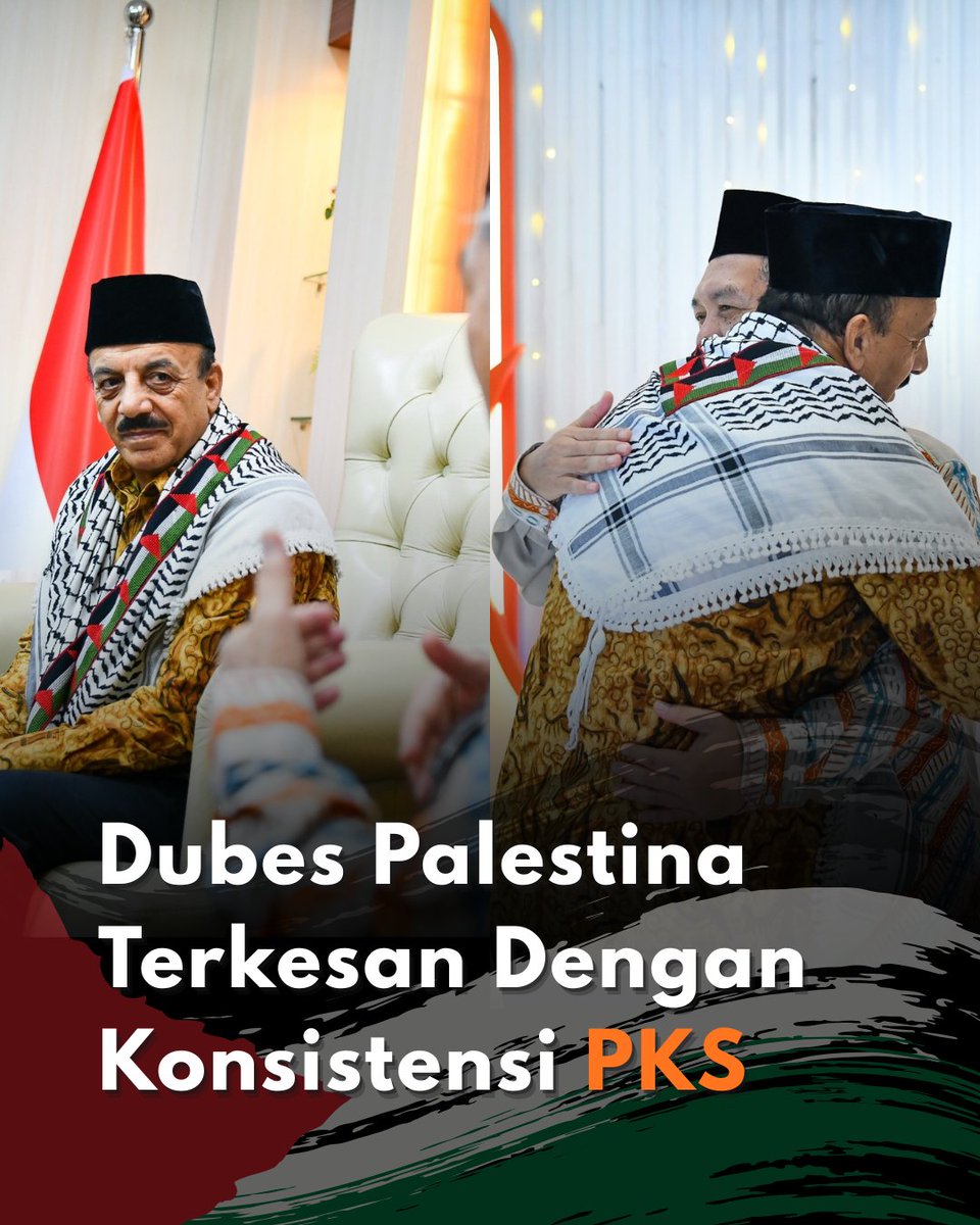 NovaOcean_'s tweet photo. Konsistensi itu yang penting. Presiden PKS terus menunjukkan dukungan untuk Palestina. 🇵🇸 #pks #bangjamil #amy https://t.co/raDdNNYOex