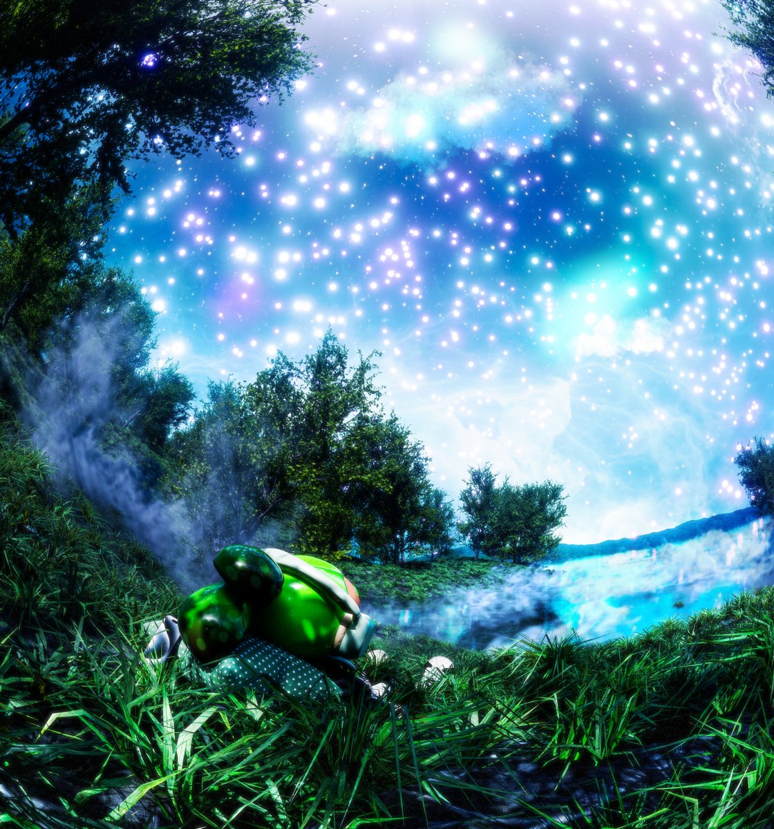 MisterCraft__'s tweet photo. --------------------
꧁༒☬✨☄️𝓗𝓲𝓰𝓱𝓮𝓻 RMX☄️🌌☬༒꧂
--------------------
A remix of my hardest post yet on SFM 
2023–2026
--------------------
#Splatoon #Splatoon2 #Splatoon3 #blender #Splatoonblender #inkling #inkling_boy #blenderrender https://t.co/mfgPZMsZ24