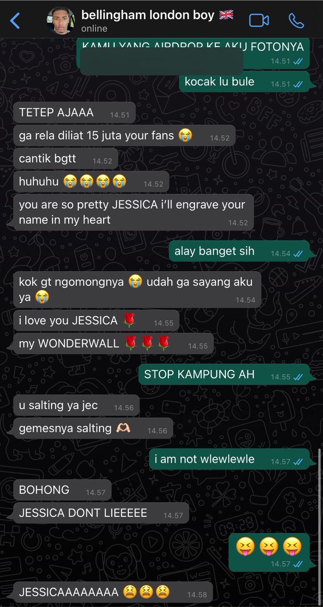 C_Jessination48's tweet photo. bule alay bf influencer primadona gf

one tweet JELLINGHAM AU https://t.co/RFTwAKbHde