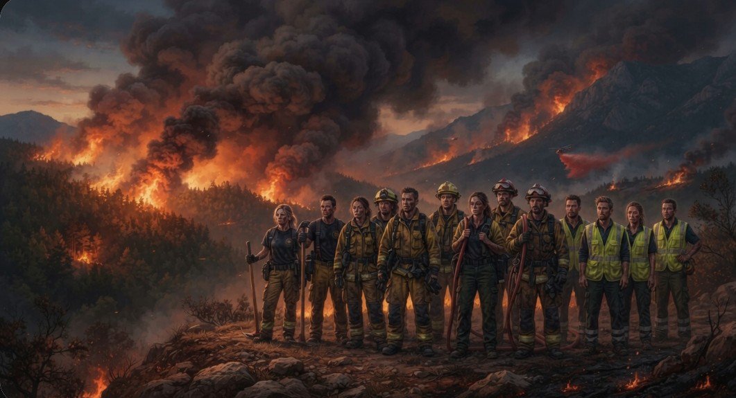 WorldChaosFight's tweet photo. While the world argues and burns…There are men and women who run toward the fire.Firefighters and volunteers in Spain, France, Greece, Turkey and the United States are fighting day and night against massive wildfires.
Risking their lives so others can keep https://t.co/96di9GRDvR all of them — men and women: thank you.But we also have to ask ourselves…
What is happening to our planet?$WCF stands with the ones who fight the https://t.co/gLa74WAICo: 6Gm7FZQ6n6dZPmLkaxT2uda4YvTtg71Rq21cFYaNpump@WorldChaosFight
  #Wildfires #Firefighters #Spain #France #Greece #Turkey #USA #Chaos #Climate #Solana #Memecoin #WCF #WorldChaosFight
