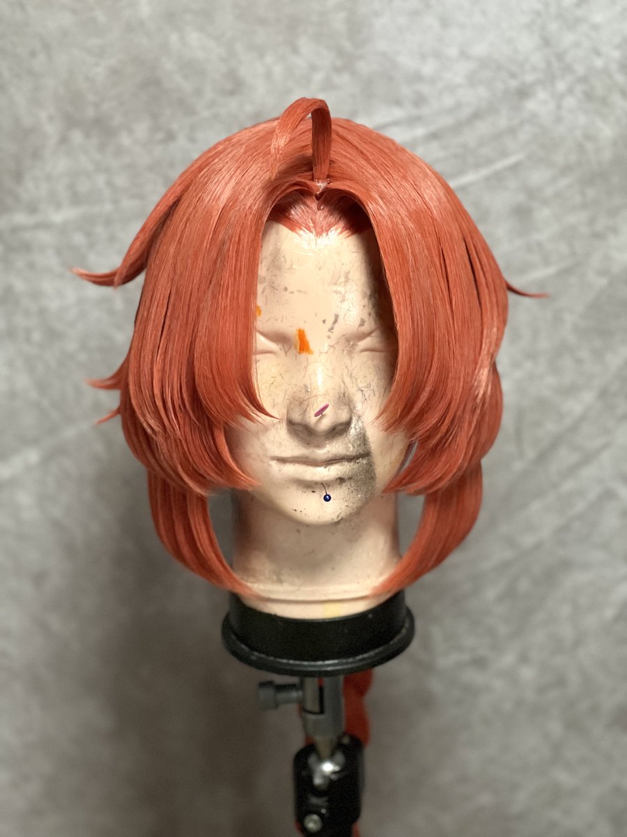 damuwig's tweet photo. 今月も制作開始いたしました！✨

よろしくお願いします！

#damujirushi_wig https://t.co/KAgRD6dLno