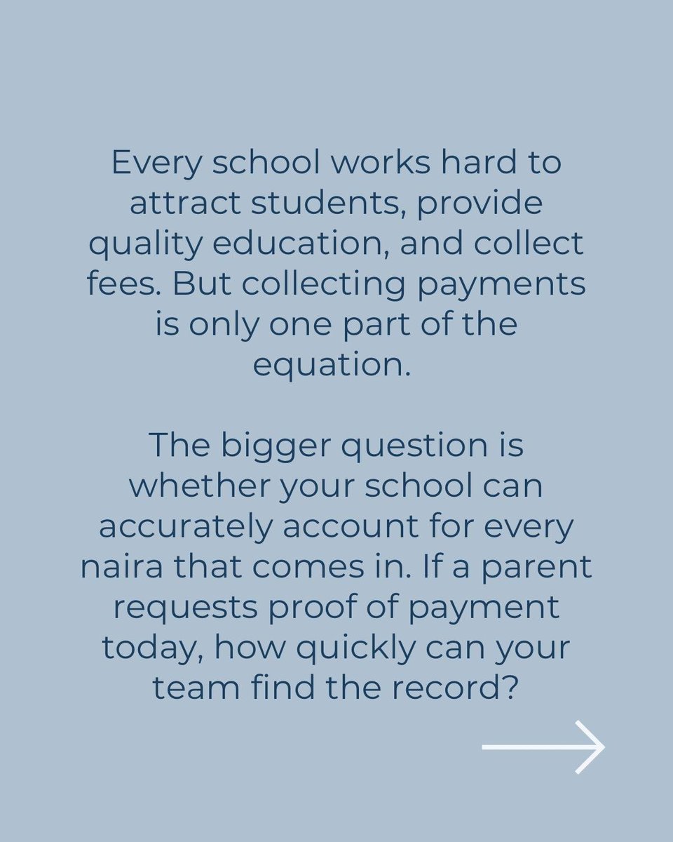 ultimenssystems's tweet photo. As your school grows, handlng financial matters manually becomes riskier. 

Any slight confusion can send your team into a search frenzy. 

Automating your finances is now non-negotiable. 
#SchoolOwnersNigeria #PrivateSchoolsNigeria #SchoolManagement #SchoolAdministration https://t.co/sHU6L2qdYE