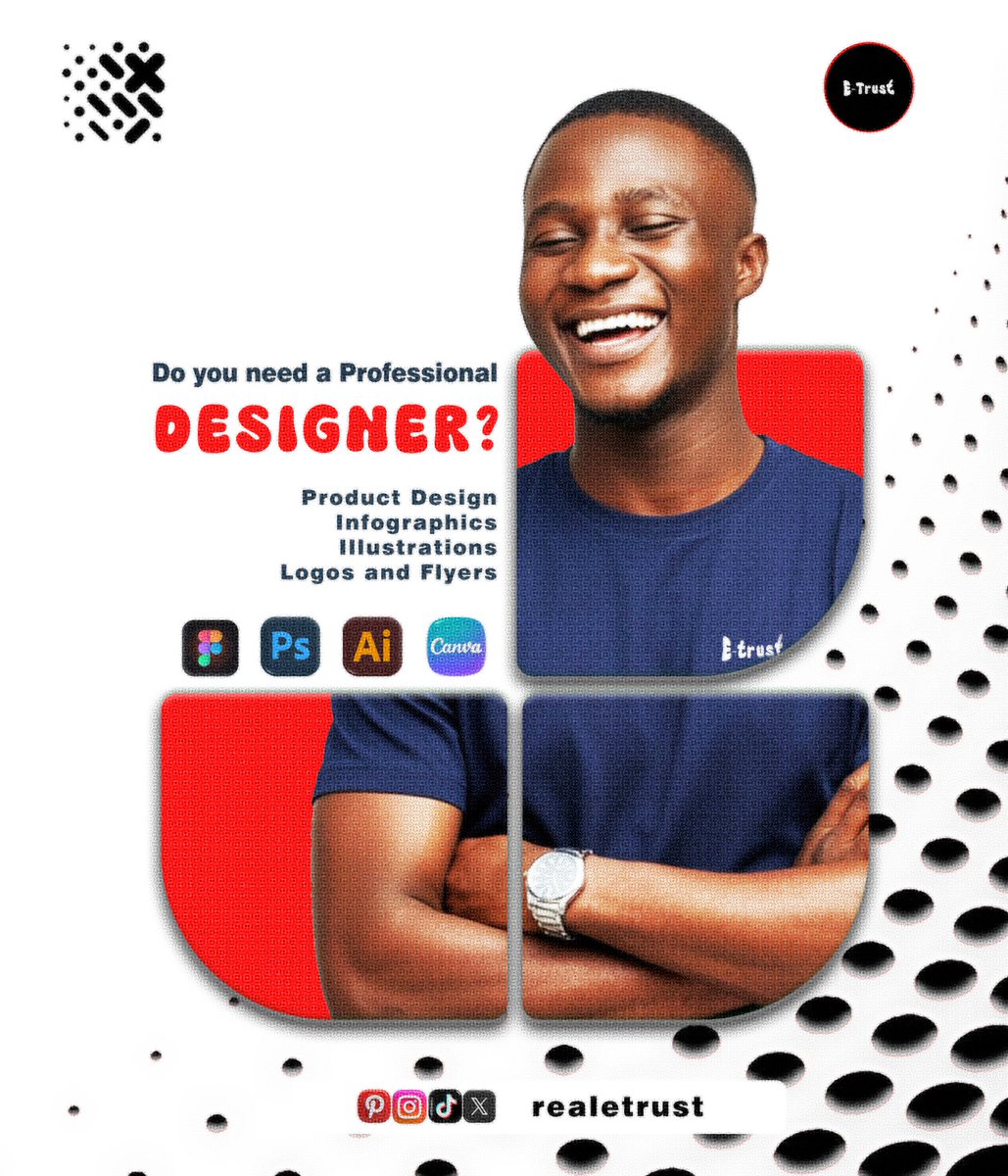 Realetrust's tweet photo. Your business deserves a design that speaks before you do. 

Got a project? Let’s work. 📩

#GraphicDesign #Branding #Design https://t.co/MuLHRYohp8