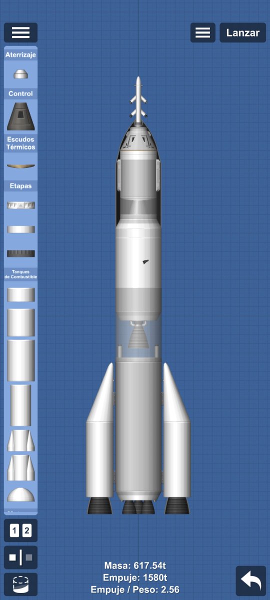 Chrizzzk's tweet photo. Mi primer cohete que publicó en estos lares
(Nota: este cohete utiliza el mod Procedural Parts y el Utility Pack)
https://t.co/xNQyWeHq7X
#sfs #spaceflightsimulator https://t.co/KCeB8LW4zr