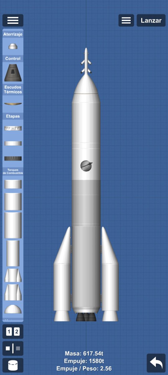 Chrizzzk's tweet photo. Mi primer cohete que publicó en estos lares
(Nota: este cohete utiliza el mod Procedural Parts y el Utility Pack)
https://t.co/xNQyWeHq7X
#sfs #spaceflightsimulator https://t.co/KCeB8LW4zr