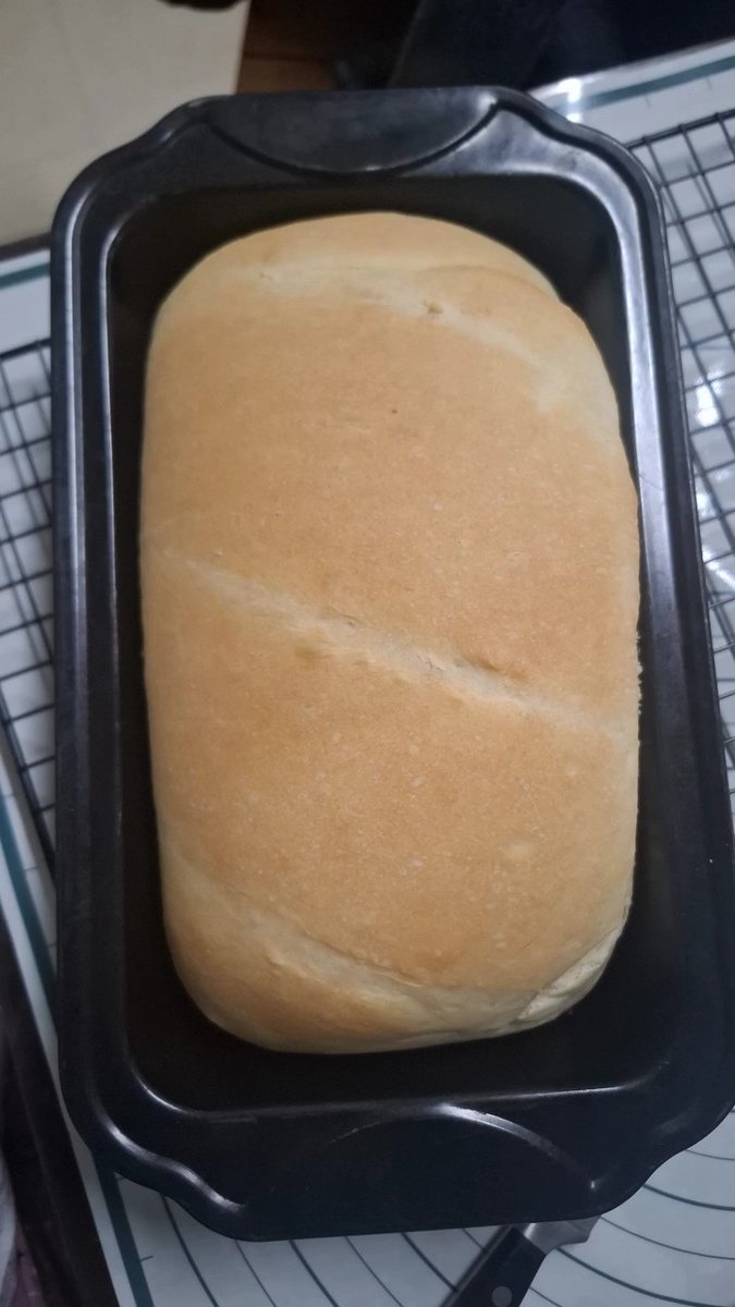 chuurylen's tweet photo. made bread again!!! nothing beats fresh bread https://t.co/6yzZVdE27a