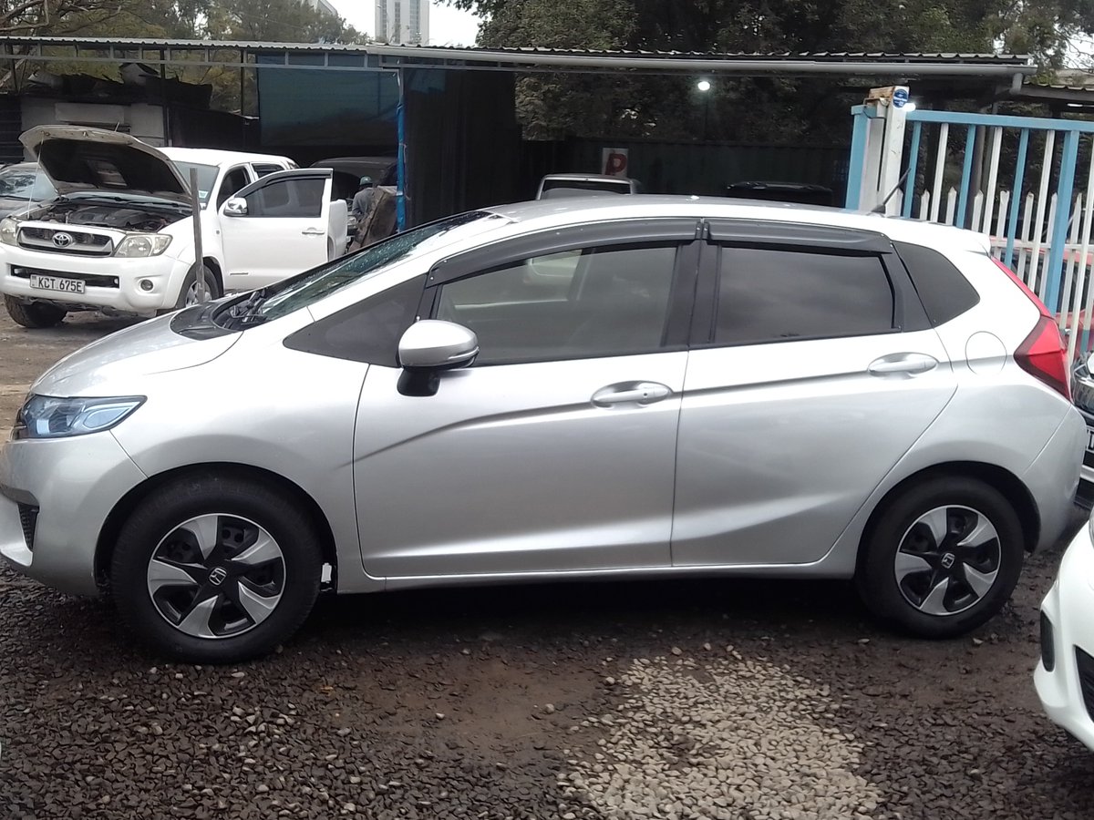 ManWela57's tweet photo. HONDA FIT, 2013 
Price: ksh. 1,090,000/= 
1300cc 
Petrol engine. 
Sensor keys. 
Fitted Sound System. 
Silver body paint. 
Man Wela Deals!! Brokerage!! 
Pictures!! 
For Sale!! 
DM +254 705 601768 for full location details and Viewings. https://t.co/CE5cOOcv5w