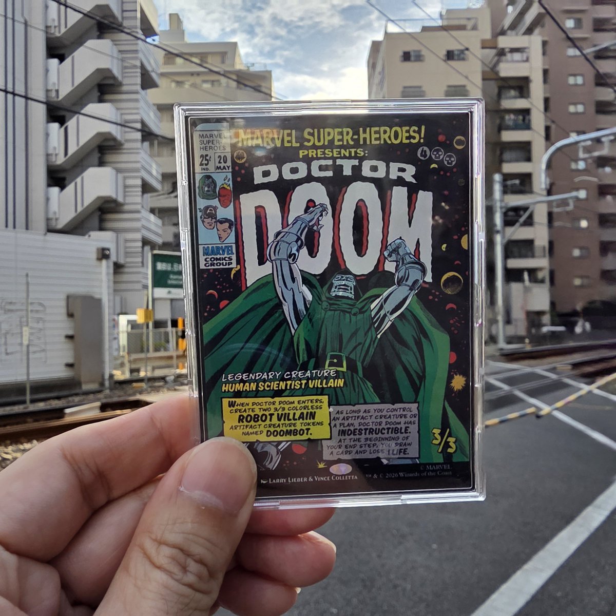 shinnosu06's tweet photo. ドクターDOOM、サギーさんからお譲りいただきました！！
ありがとうございます、サギーさん！！
かっちょえぇー！

さあこれであとはサノスだけです。
晴れ買取が8kまで下がったので、15kで買えるのも時間の問題！！
気長に集めます。

というか今週末は本命ホビットが発売！
コンプ目指すぞ～！ https://t.co/h9sZhrGks6
