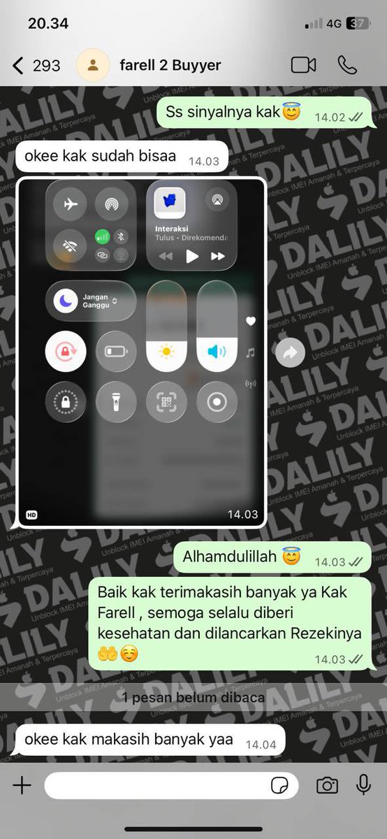 dalily_imei's tweet photo. JASA UNBLOCK &amp; UNLOCK IMEI

3 BULAN : 200.000 🫶🏻
TRY ONLY : 150.000 🫶🏻
BEACUKAI : INBOX 🫶🏻

DONE HITUNGAN JAM, AMAN DAN MUDAH, BERGARANSI ALL OPERATOR &amp; TRUSTED https://t.co/ftkMWWuoCD