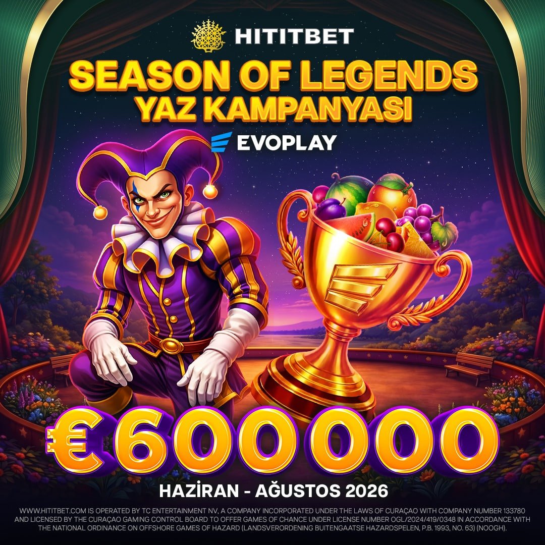 Hititbet_xresmi's tweet photo. 🏆🔥 Hititbet'te EVOPLAY Season of Legends Yaz Kampanyası tüm hızıyla DEVAM EDİYOR! 🎭☀️
💰🎯 Toplam €600.000 ödül havuzunda yerini al, büyük ödüller için mücadele et! 🥇💸

 Hititbet'te turnuvayı kaçırma! 🎉🏆

https://t.co/b9TTgoV6mO https://t.co/V6ECFOIJPg