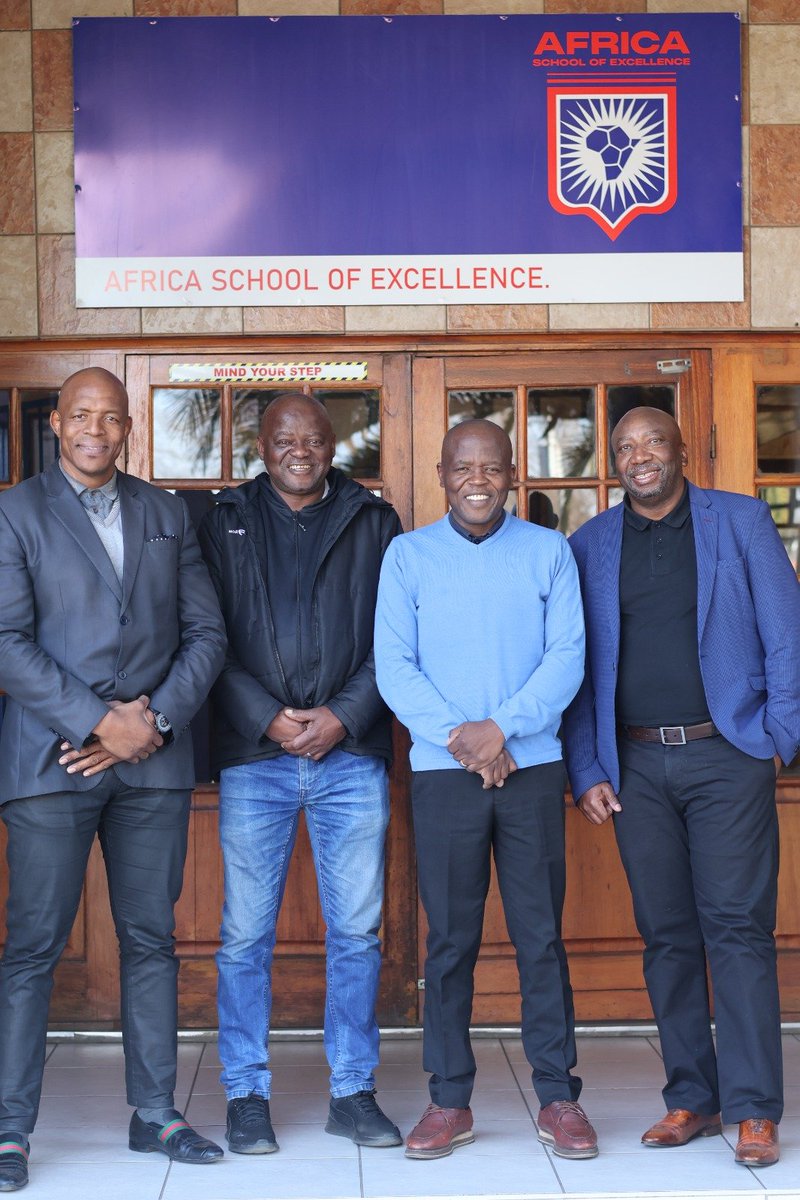 ChippaUnitedFC's tweet photo. A day of new beginnings.

Today, Chippa Group proudly welcomed three outstanding leaders as we continue strengthening our vision for excellence across sport, education, and communications.

Welcome to Dan "Dance" Malesela, Tim Dlulane, and Morio Sanyane. https://t.co/uiESDXGBbl