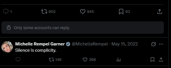 Memesnco's tweet photo. @bruce_barrett "Silence is complicity."
Only come accounts can reply
Address Me https://t.co/mkq6AMzAx7