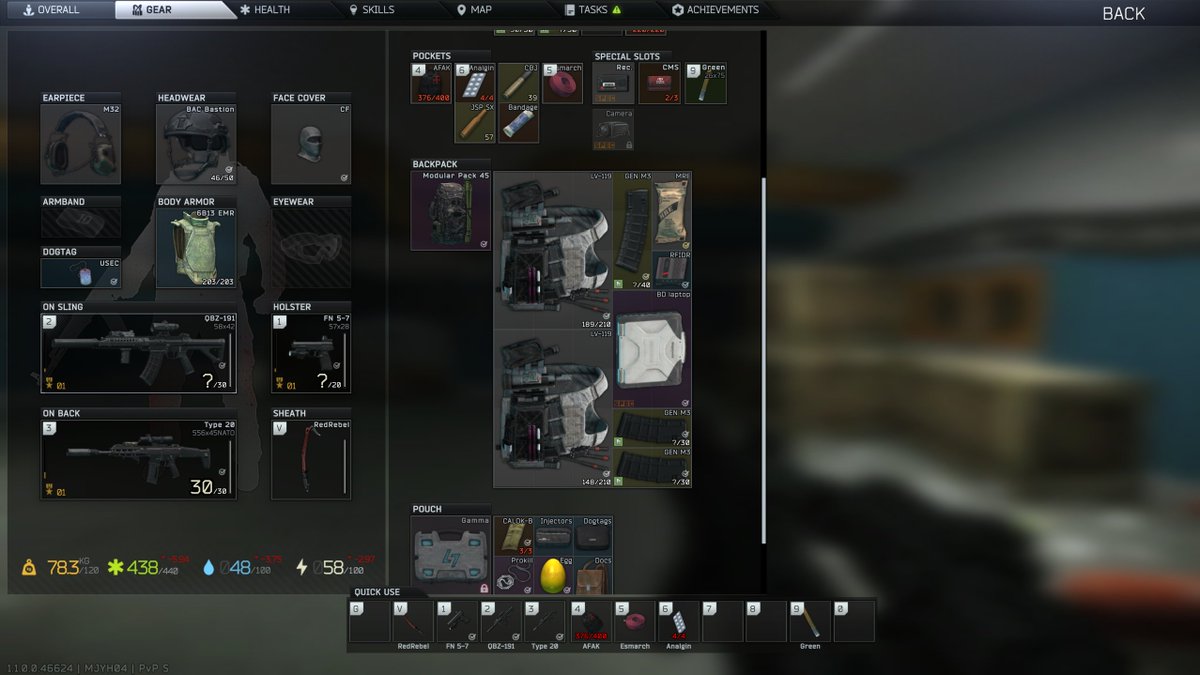 ViibiinTV's tweet photo. Black Division spawn with both of the new guns, in labs at least 

#escapefromtarkov
#tarkov https://t.co/PZoKcTeDaP