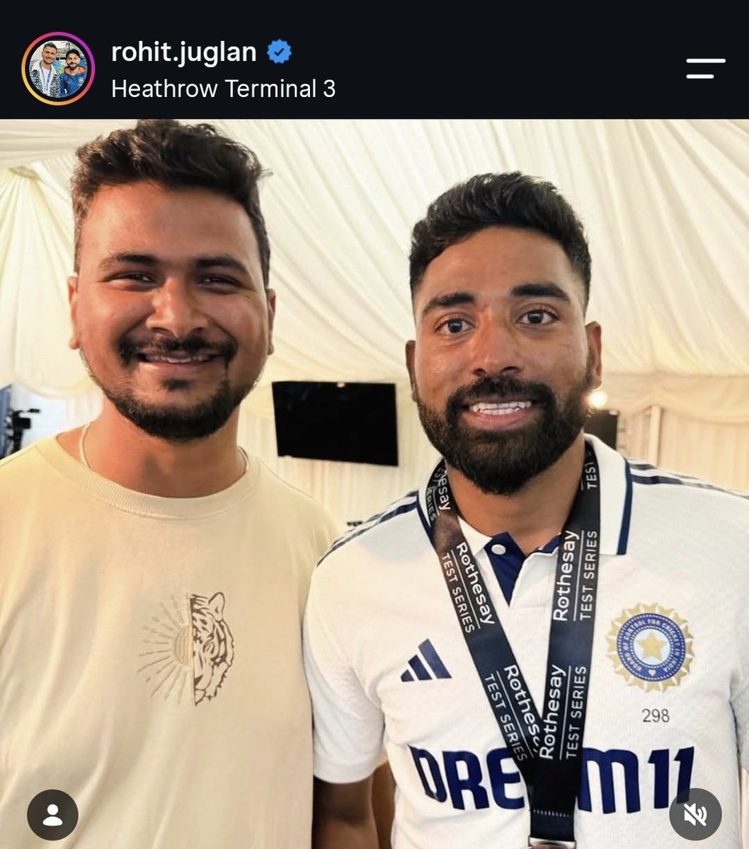 rohitjuglan's tweet photo. 365 days ago, Miyan forced the world to stand up and say 'We believe in Siraj bhai too.' 🥶🏏
Some spells you watch, some spells you feel in your bones https://t.co/FL6PE2Ukfe