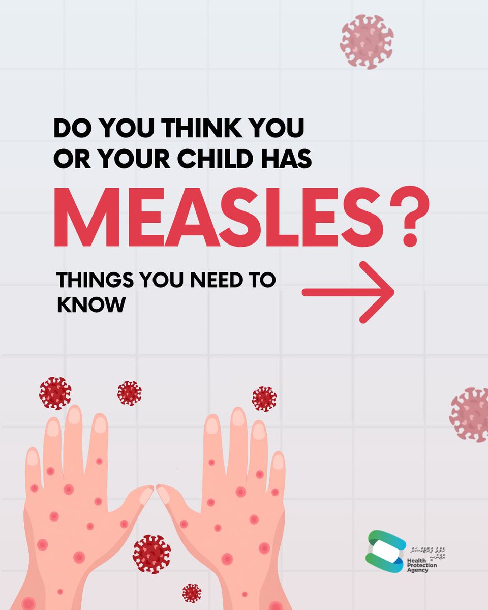 HPA_MV's tweet photo. 🚨 Suspect measles? Do not wait.  If you or your child develops fever, cough, runny nose, red eyes, followed by a rash, stay isolated and contact your nearest health facility immediately.  

#measles https://t.co/rMuwPF2uVz