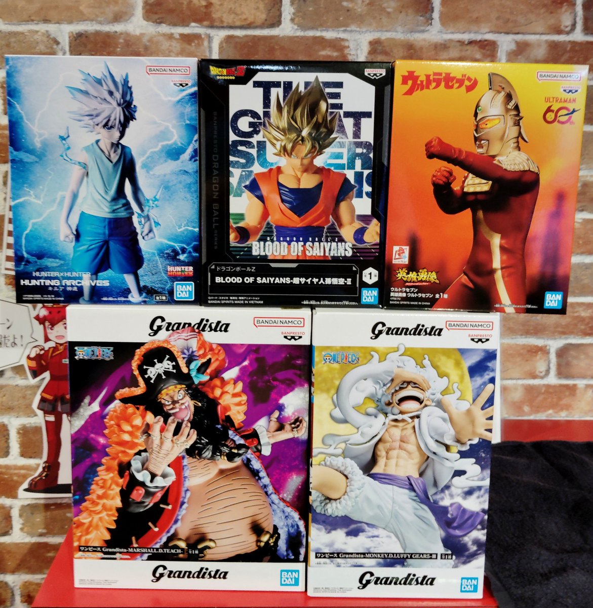 プライズ 入荷情報‼️ ワンピースより Grandista-MONKEY.D.LUFFY GEAR5