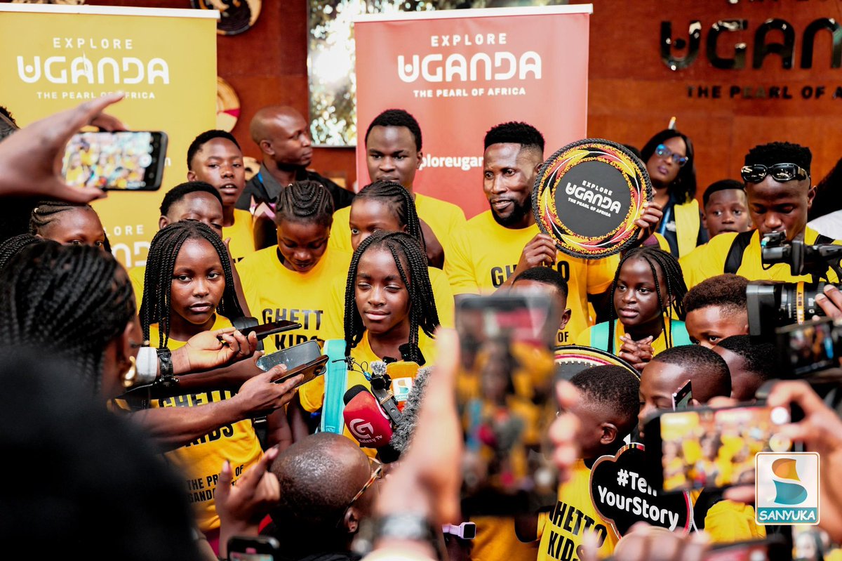 ug__press's tweet photo. Welcome Back @ghettokidstfug and thank you for representing Uganda at a global stage.
@GovUganda https://t.co/CYjqE7wBBf