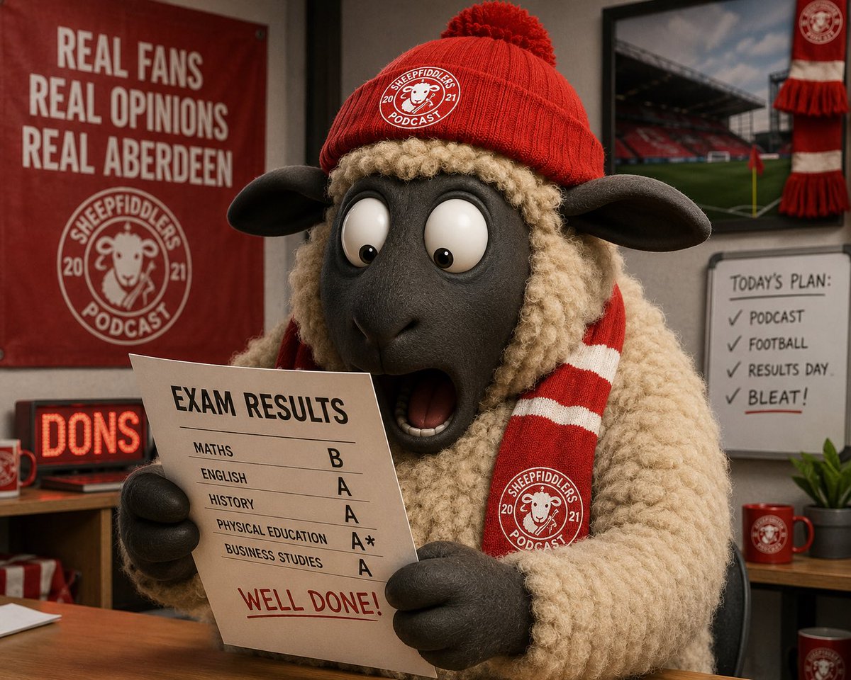 SheepFiddlers's tweet photo. Wishing all sheepfiddlers good luck for their results today!!!!! I’m sure Baaaaaaaa was the correct answer. 😂😂😂 #SQA #Exams https://t.co/kgjeysgryK