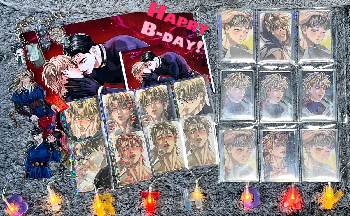 ryuianssi0508's tweet photo. Happiest Birthday to our bb yearner boy, Fabian! 👓🎂🎈

Thank you Bicheon-nim @9roooom_B for bringing Fabian to life 🙇🏼‍♀️🫶 You’ll always be so loved by us BB fangirls mwah 💋❤️‍🔥

#피보다진한가이드 #Bloodbound #Fabian 🩸✨ https://t.co/QnuEJieUWR