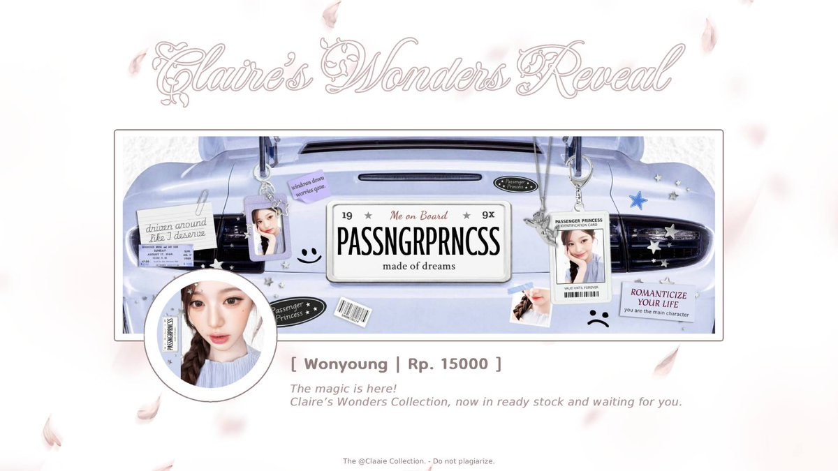 Claaie's tweet photo. ︎ ︎
tolong  bantu  hype,  terima  kasih!  #bealanja 

aku  punya  layout  ready  stock  ive  wonyoung  &amp;  aespa  karina.  harga  tertera  sudah  termasuk  bonus  layout  wabis.  kalau  berminat  boleh  dm  atau  chat  aku  di  tele  yaa!  ♡
︎ ︎ ︎ https://t.co/iSpVfFuhrI