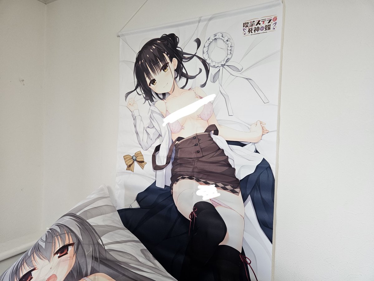 Runa_72538's tweet photo. 初めてタペストリー買って飾って見たけどこりゃあ良いなあ https://t.co/TdI3sbP4Wn