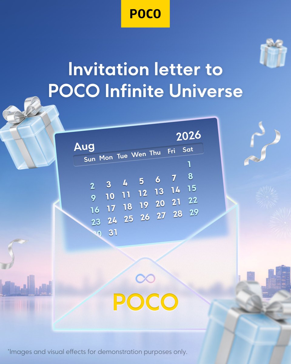 POCOGlobal's tweet photo. Hello, Explorer.
POCO Carnival is now live. ♾️
Your invitation awaits.
Accept Invitation → https://t.co/GyCb3w3YZF