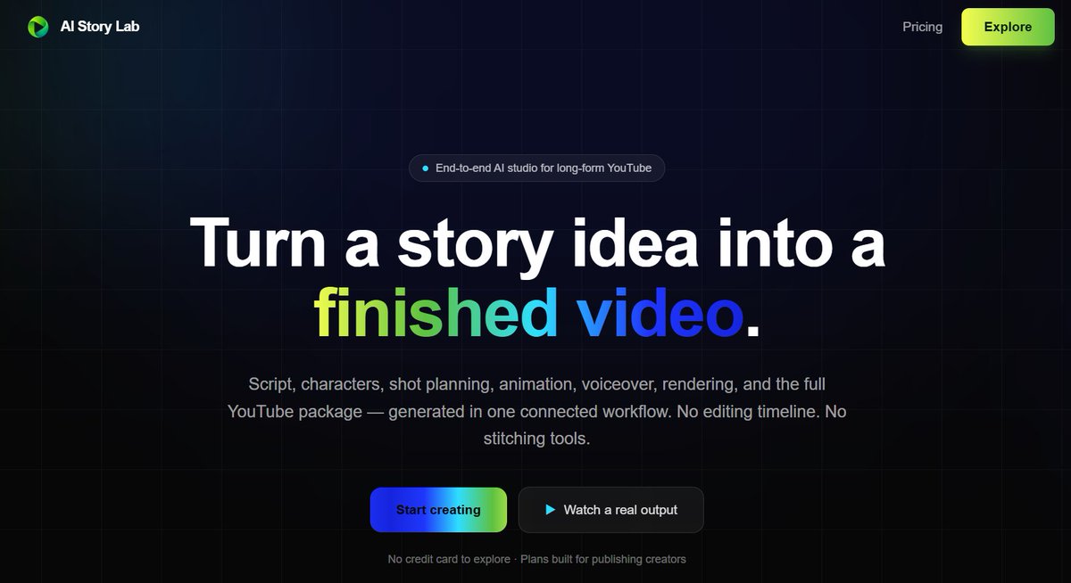 alexbestdigital's tweet photo. I wanted to share my experience with AI Story Lab. It's been helpful for generating story ideas and streamlining my writing. 

If you're interested, you can learn more and join here: https://t.co/vDFrSCDGKE https://t.co/CKzptc6cpI