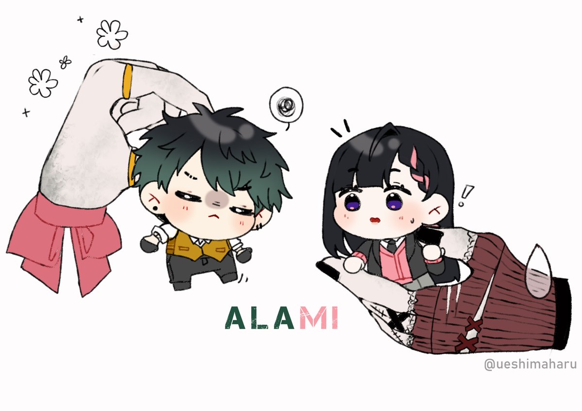 UeshimaHaru's tweet photo. Hodge Podge lending their hands to AlaMi ((badumtess))//oey
#AlaMi #Ayumi_tkdb #tkdbyume https://t.co/ZVpT4XV9t1