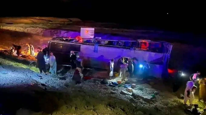 Bus Crash in Zabul Leaves 49 Injured