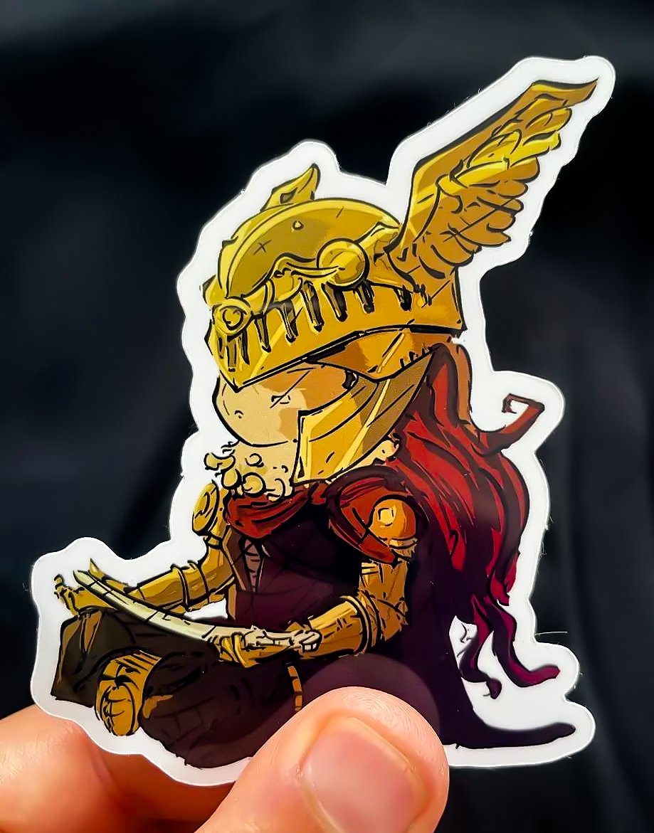 Rainhasart's tweet photo. Malena sticker design you can find on my etsy! https://t.co/wtroREUEEE
